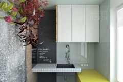 Saimon Design - Kuchnia w bloku