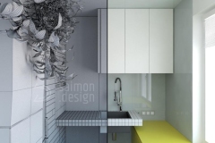 Saimon Design - Kuchnia w bloku